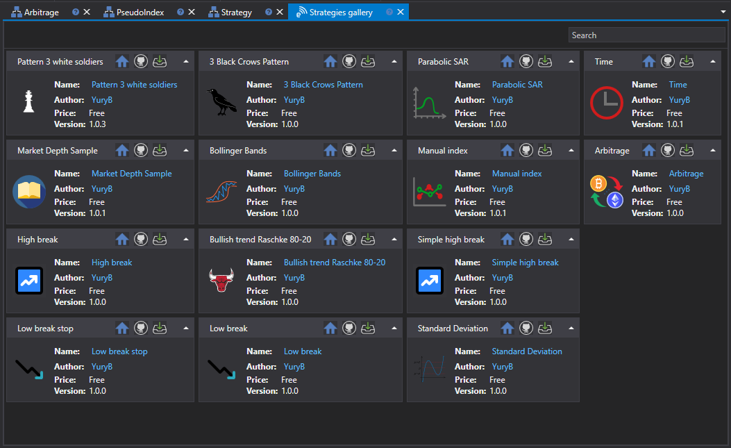 Strategy Marketplace